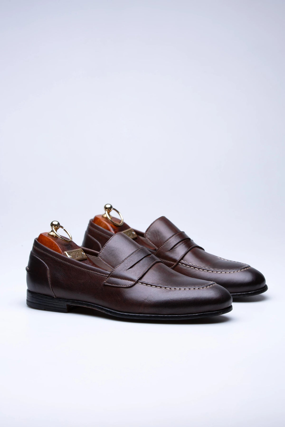 Pietra, Mocassins Marron 100% Cuir, Style Intemporel