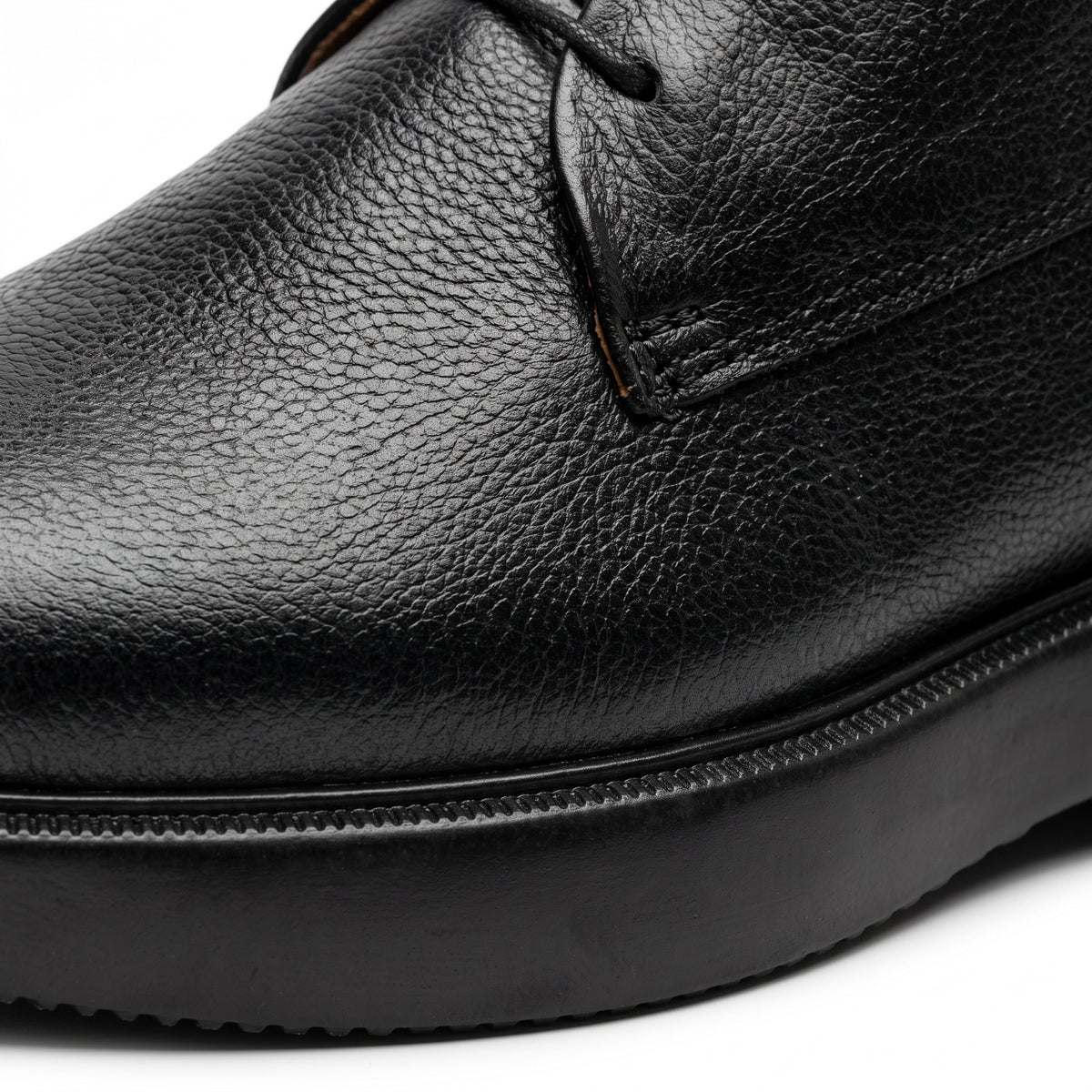 Corso, Chukka Noir 100% Cuir, Confort Absolu